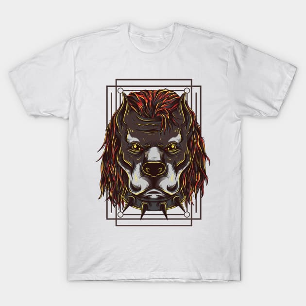 scary dog T-Shirt by Arcoart